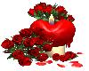 Candle w/ Roses