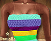 D| Colors Crochet Dress