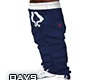 Navy/Red Polo SweatPants