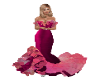 Salsa pink jazzy dress