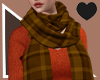 0123 Brown Plaid Scarf