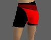 blk and red shorts