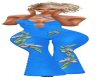 *F BLUE FLOWER JUMPER
