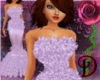 [D] Purple Razor Gown