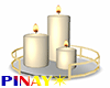 Round Tray Candles G