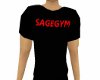 sagegym muscle T shirt