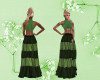Niki Green Skirt