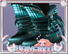 Kids Cute Teal Boots V2