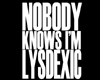 Nobody Knows - Lysdexic
