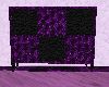 purple & black cabinet