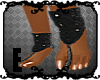 Black Vibe Sandals {E}