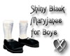 Boy Maryjanes: Black