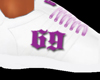 Purple/White 69 Shoes