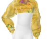 A baddie hoodie yellow