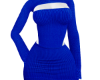 Royal Blue Knit Dress