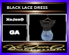 BLACK LACE DRESS
