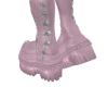 pink chain stompers