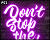 Don't Stop  Music Neon