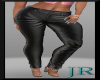 [JR] Black Leather Pants