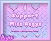 I support MissAegyo