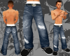 Stonewash Blue Jeans