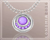 Avalon Purple Necklace