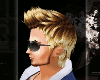*M Blond Spiky Nick Hair