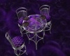 *RD* Purple Cafe Table