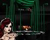 Gothic Emerald Bed
