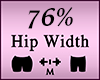 Hip Butt Scaler 76%