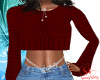 {SS} Red Sweater