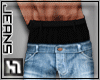 [H1]Low waist Jeans/Blue
