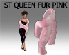 ST QUEEN FUR JACKET PINK