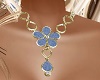 Blue Jean Necklace