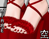 🦌 Xmas Sandals Red