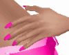 {B} Pink Suit Nails #2-F