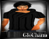 Glo* BlackRibbedShirt
