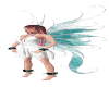 BAD Teal/Sil Fairy Wings