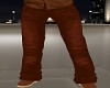 brown jeans