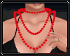 {D} 90's Red Necklace