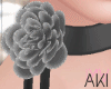 Aki Flower Choker BK