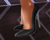 Black Chrystal Heels