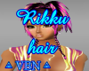 Rikku hair fire pink