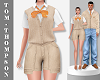 Vance Beige Shorts