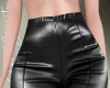 S Leather Blk Short
