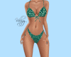 Green Bling Bikini!