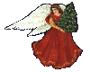 Christmas Angel in Red