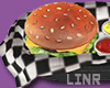 Fast Food Burger & Fries