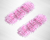 Anna Pink Fur Bracelets