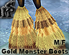 Gold Monster Boots M/F